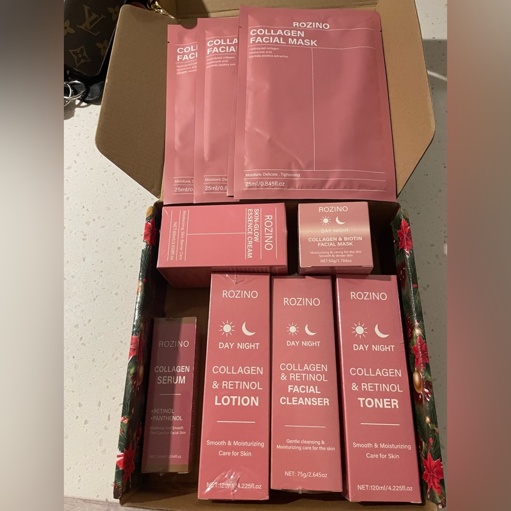 ROZINO COMPLETE FACE CARE $30 for 10 ITEMS